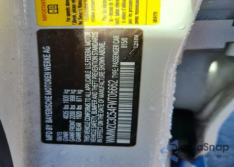 2015 Mini Cooper S Countryman из США, поврежденный, VIN WMWZC3C54FWT06662